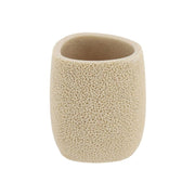 Natural sea sponge effect toothbrush holder