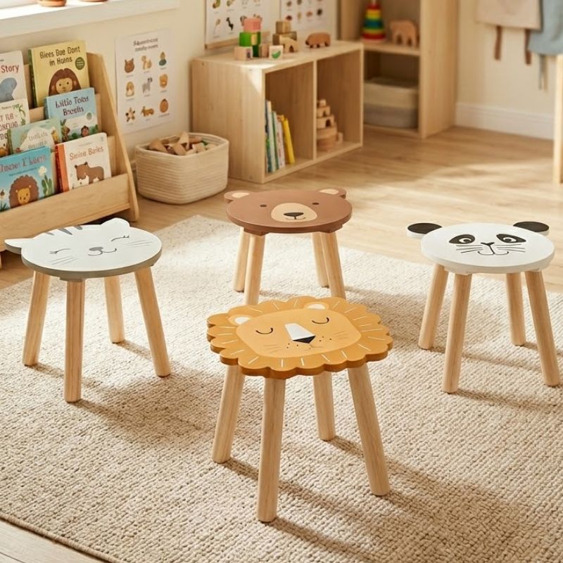 Stol për fëmijë me dizajn