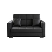 Sofa bed 2 vendesh KANSAS, Black