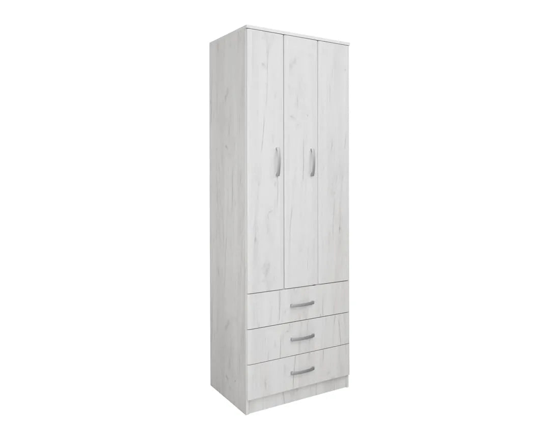 Garderobë FORTUNA F75 SNOW OAK