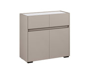 BUFE E ULET TREVISO STONE GRAY/WHITE MARBLE