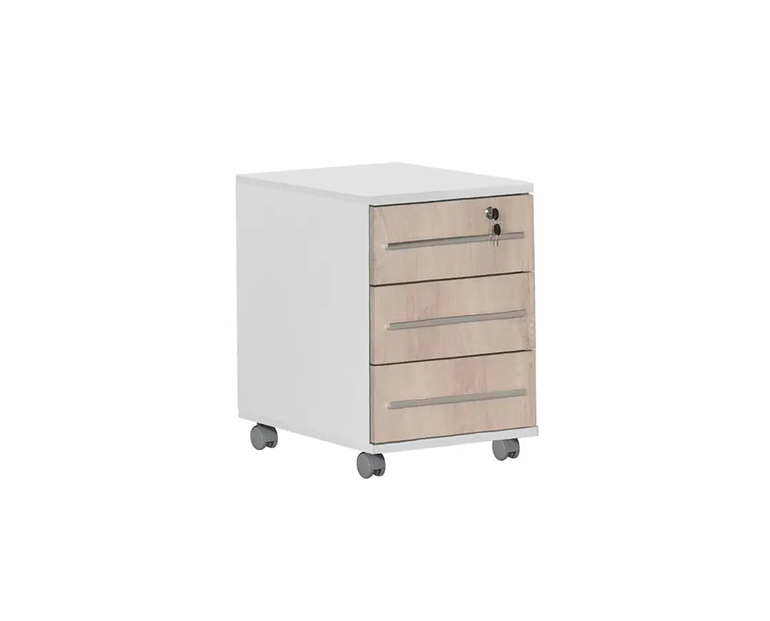 Komodine zyre LEONIDAS PREMIUM OAK /WHITE