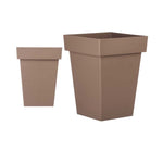 Set of 2 Plastic Vases