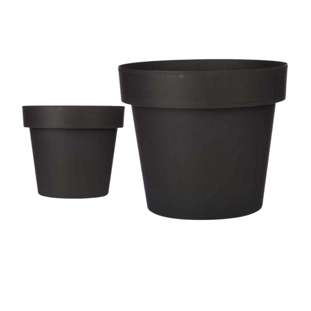Set Vazosh Plastike 2 Copë
