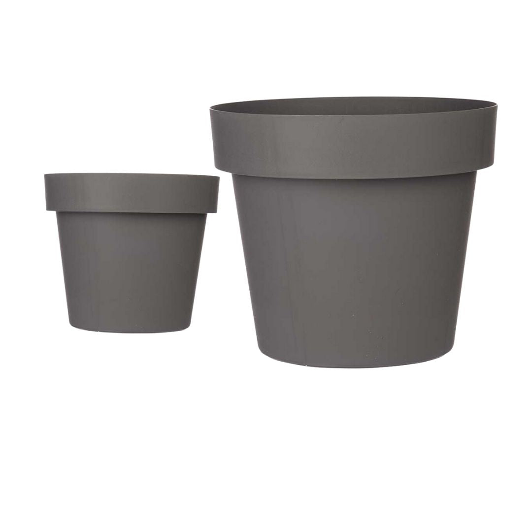 Set Vazosh Plastike 2 Copë