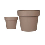 Set of 2 Plastic Vases