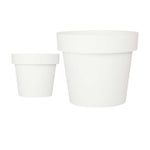 Set of 2 Plastic Vases