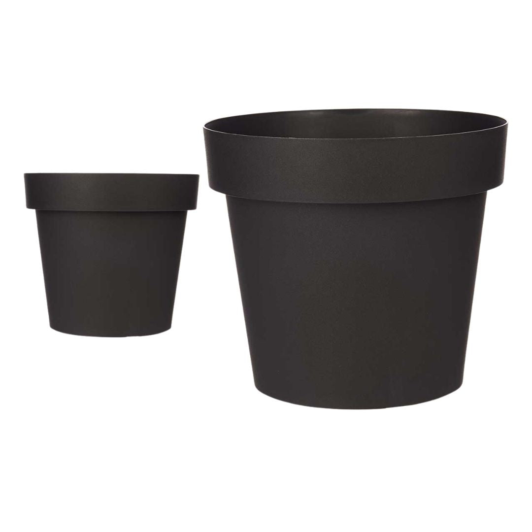 Set Vazosh Plastike 2 Copë