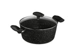 Aluminum pot with lid 24 cm
