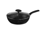 Aluminum pan with lid 28 cm