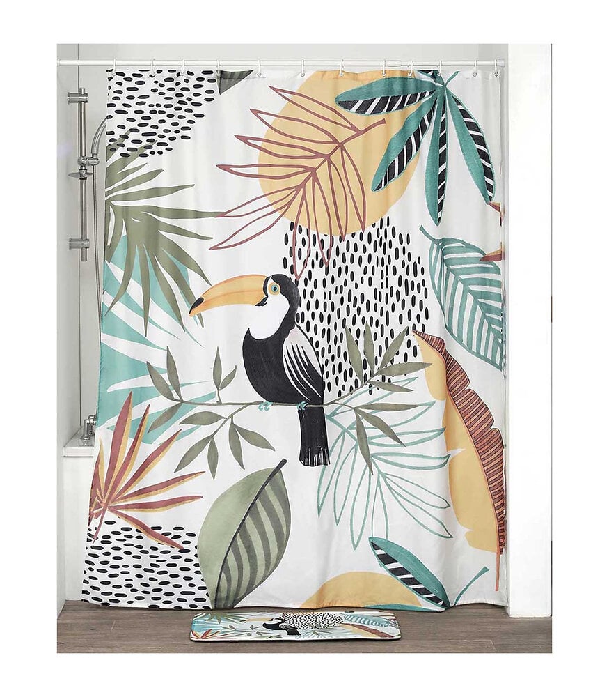 Perde dushi polyester 180x200 cm- Back to nature