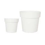 Set of 2 Plastic Vases