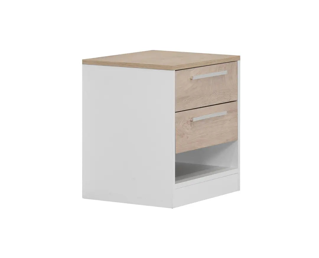 Komodine KALIOPA PREMIUM OAK/WHITE