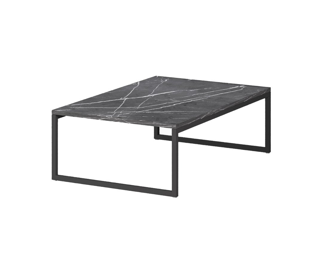 Tavoline VALENCIA 90x60 BLACK MARBLE