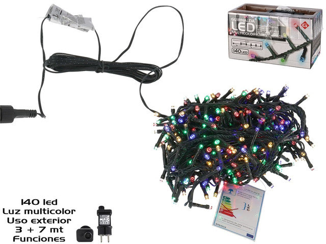 Varg me 140 drita LED, me adaptues FUN 3+7 m