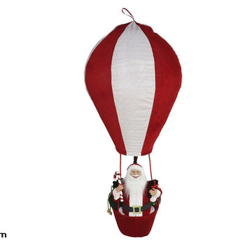 Decorative balloons 110cm, RED/WHITE