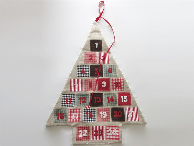 Kalendar ne peme natyrale ADVENT 60x46 cm