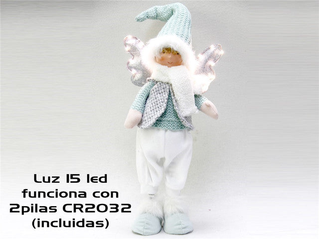 Kukull engjell me drita 60cm