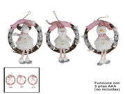 Kurore Krishlindje Pinki,37x10x50cm, 3 dizajne
