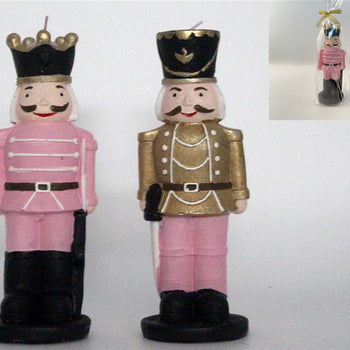 Pink Soldier candle 8.2X7.3X20.5CM