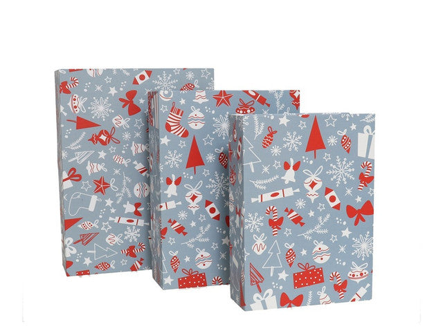 Set 3 kuti librash