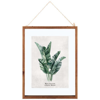 Panorame prej qelqi LEAVES, 38*48 cm