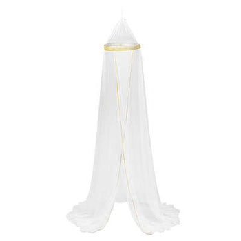 Perde CANOPY e bardhe+gold
