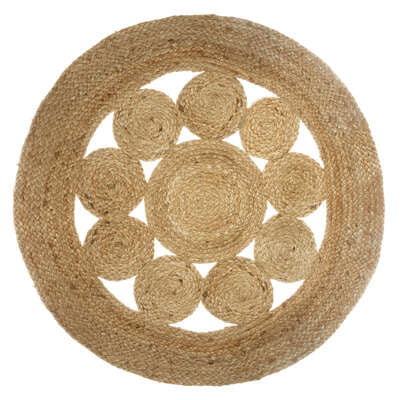 Tapet Jute Lace D80