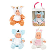 Kukull bebe BEAU 22.5cm me kostum