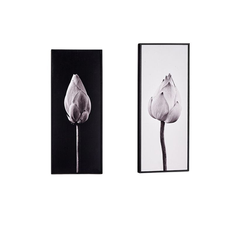 Pikture Lule me kornize te zeze 21x51 cm