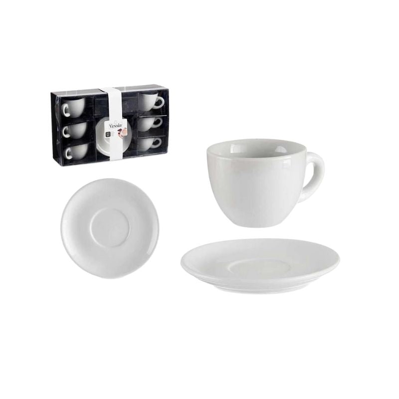 Set filxhanash porcelani 6 cope