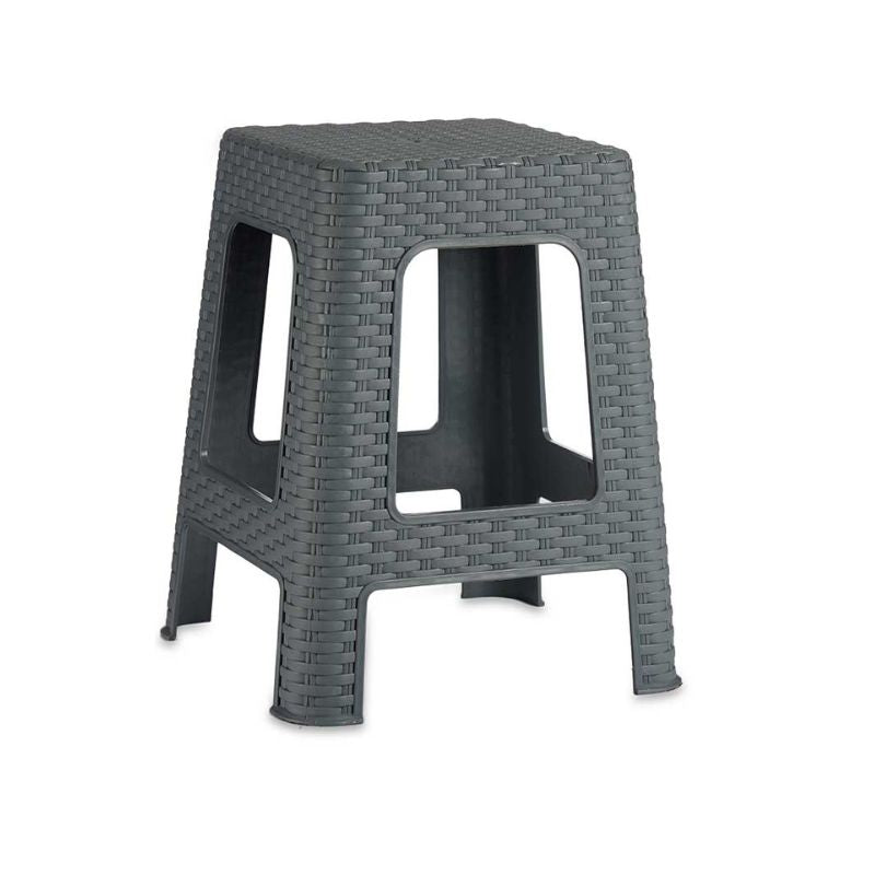 Stol Antracit Rattan