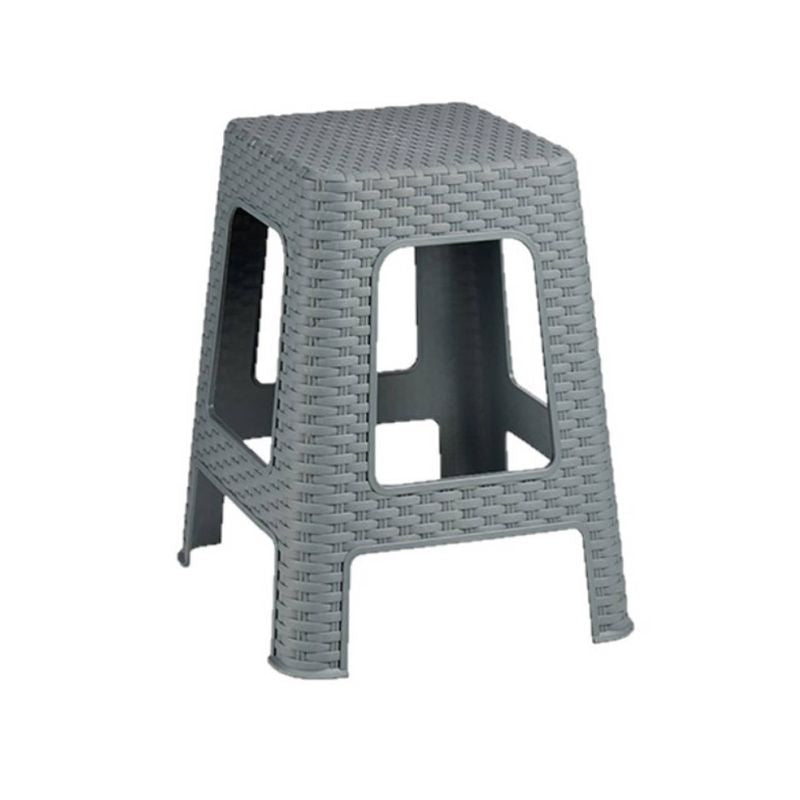Stol Antracit Rattan