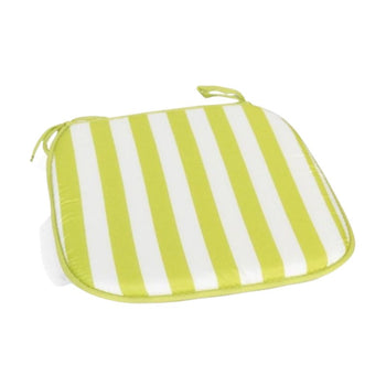 Shilte karrige me vija, 39x39CM, LIME/WHITE