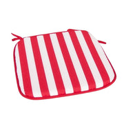 Shilte karrige me vija, 39x39CM,RED/WHITE