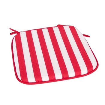 Shilte karrige me vija, 39x39CM,RED/WHITE
