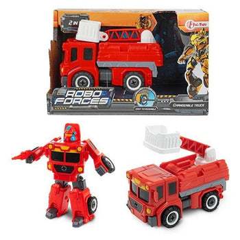 Robot ROBOFORCES + Kamion zjarrëfikëse