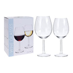 Set of 12 wine glasses