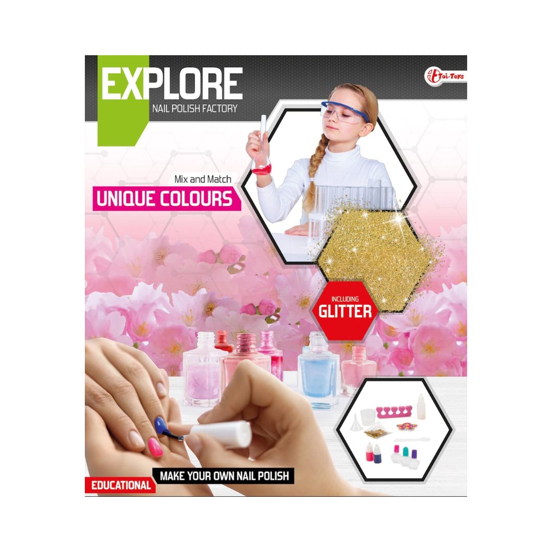 Set shkencor EXPLORE - Bëj manikyr thonjsh