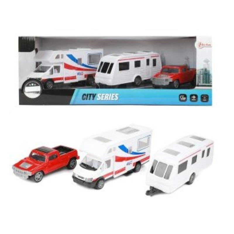 Set kamper+karvan+kamion