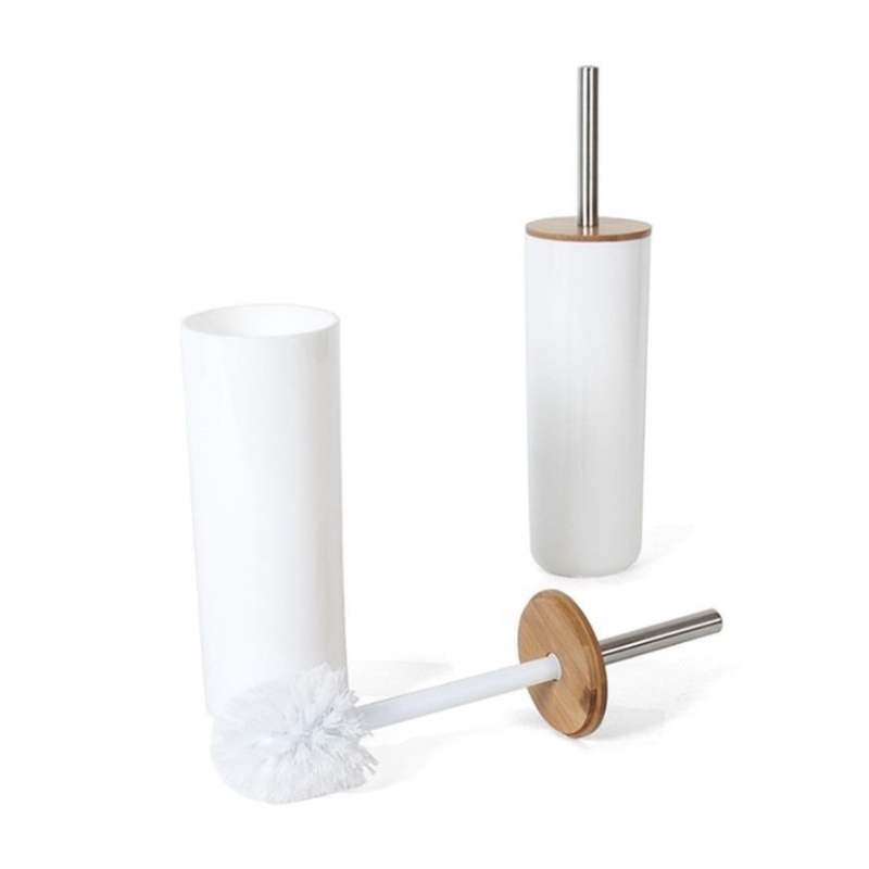 SET furce tualeti me kapak Bamboo