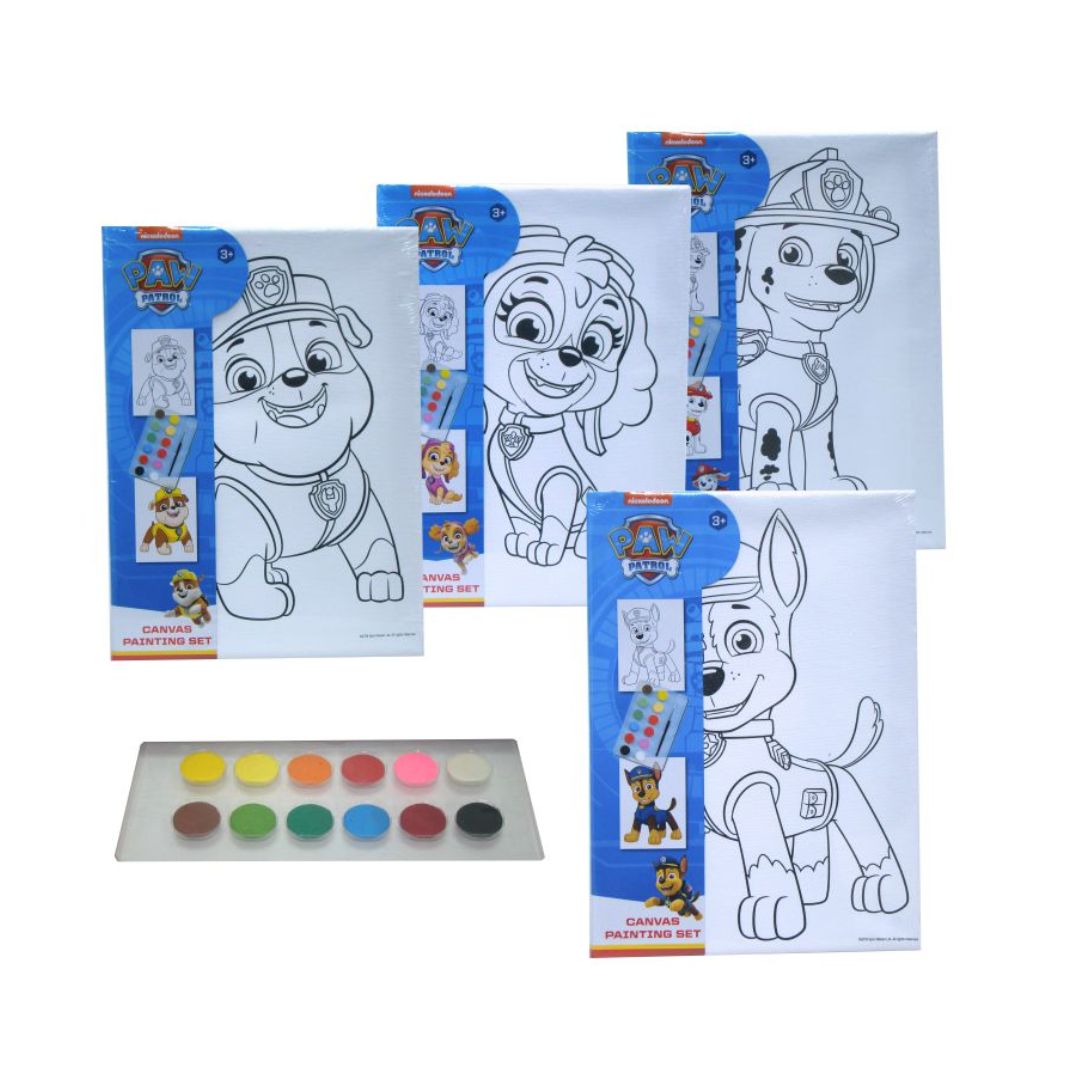 Set vizatimi PAW PATROL + kanavace e printuar