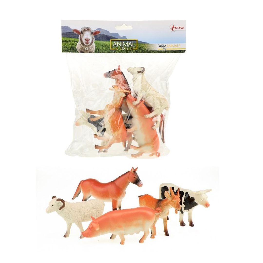 Kafshë ferme Animal World Deluxe