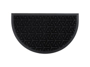 Tapet WILSON në formë gjysëm-hëne, 45 x 75cm, Black