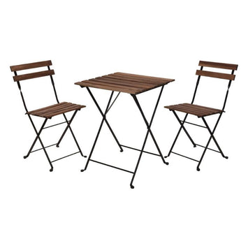 Set BISTRO 1 Tavolinë + 2 Karrige, Kafe