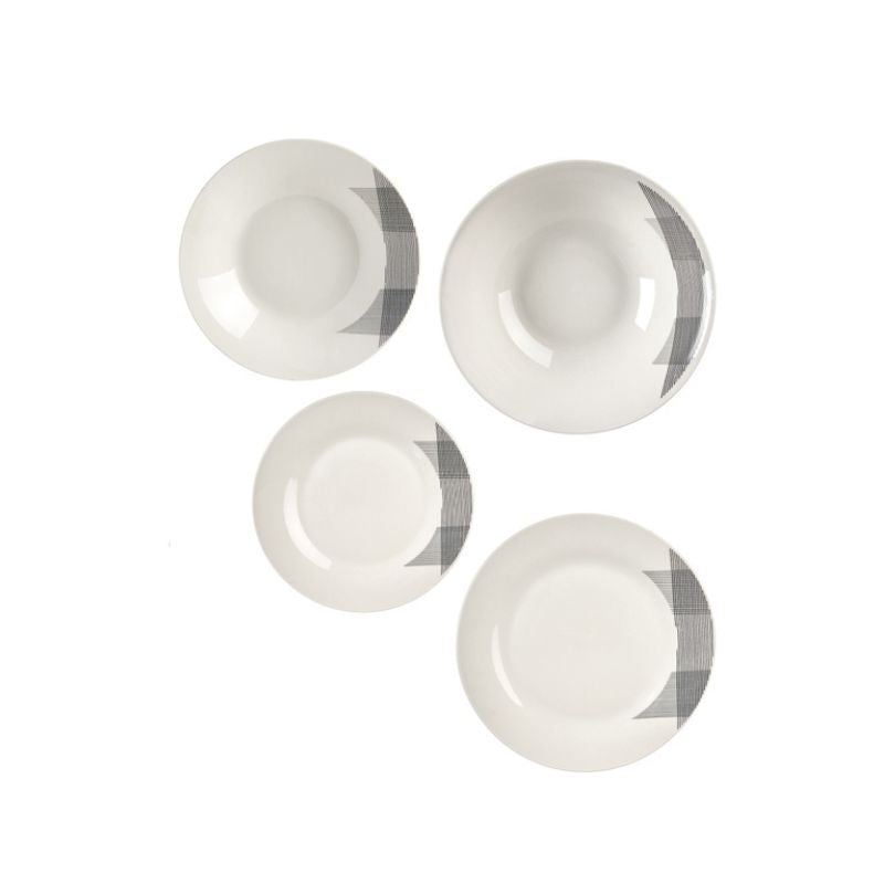 Set pjatash porcelani 13 cope